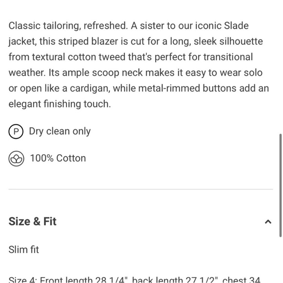 Rag & Bone Roslyn Tweed Blazer NWOT SIZE 8 - Picture 5 of 9